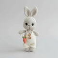 Handmade Crochet Bunny Toy with Carrot